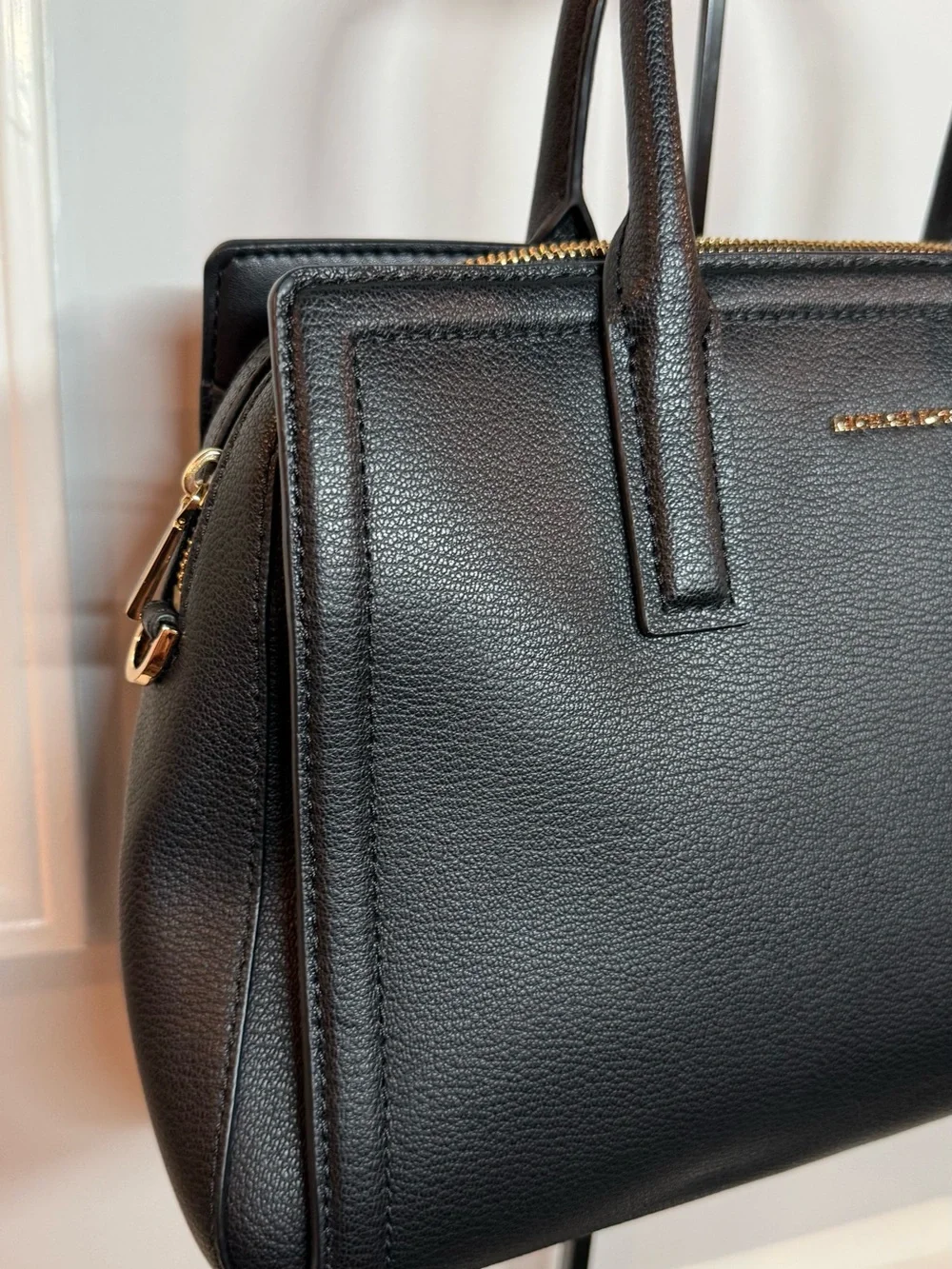 Michael Kors Laila Medium Satchel in black